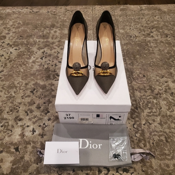 Christian Dior Surreal D Mesh Pump 37 - Picture 3 of 9